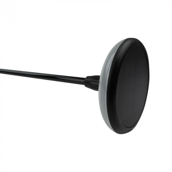 Solarna lampa ogrodowa LED SLO-3 (EC20737) – IP65, 4000 K, 25 lm – widok z boku i góry