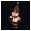 Bałwanek świąteczny LED 25 cm – świecący w ciemności